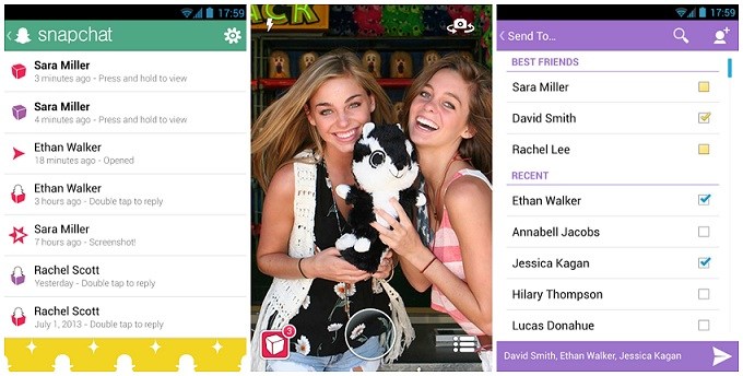 snapchat download for free tablet